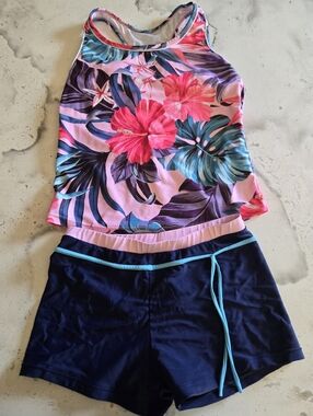 Girls Size 12/14 Tankini Swinsuit